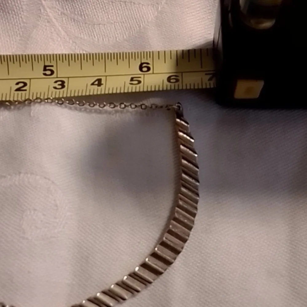 Lot of Three Necklace Gold Filled 925 Vermeil Leaf Gold Tone Overlay - Picture 3 of 8